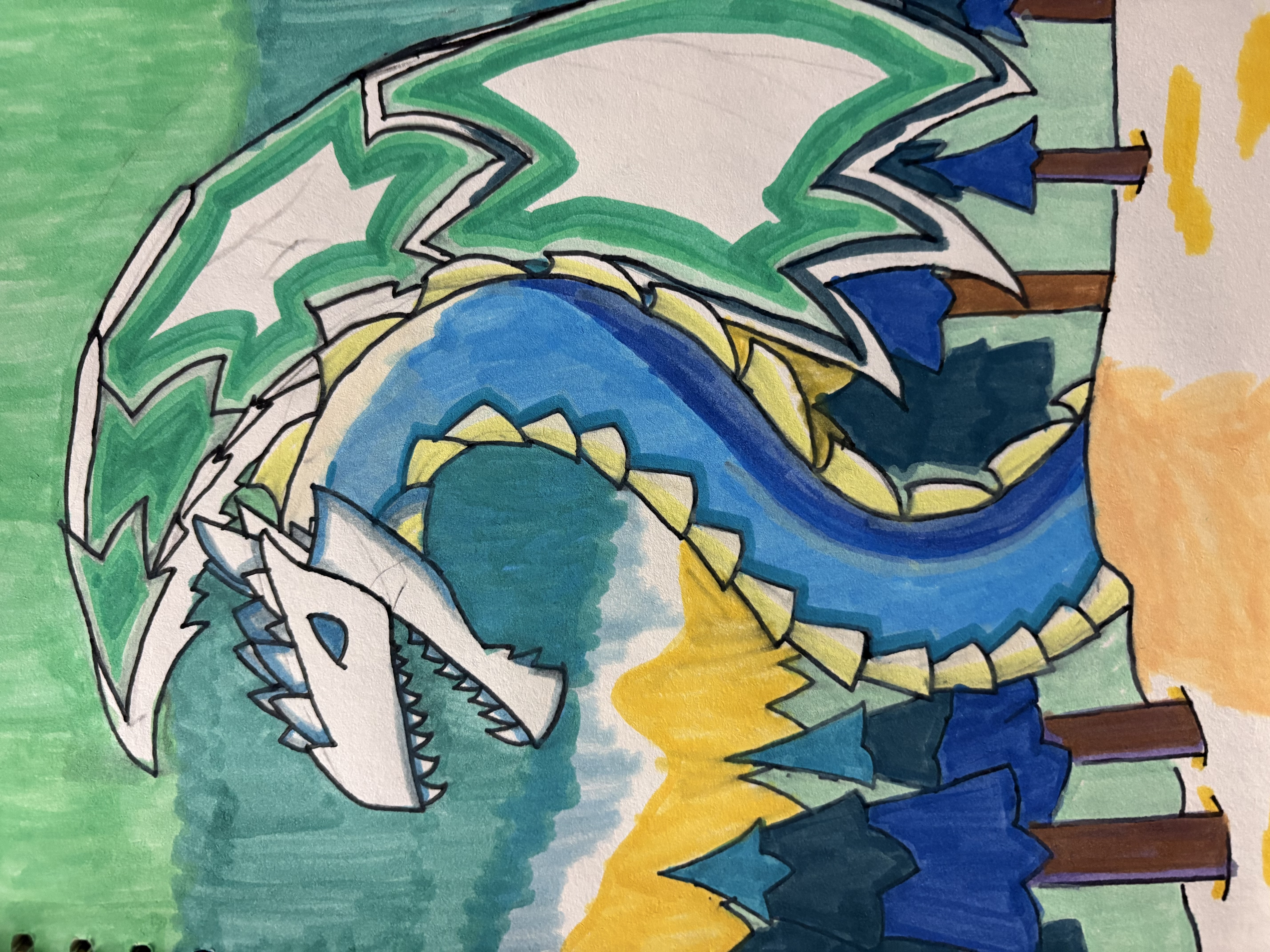 Forest Dragon by Claire